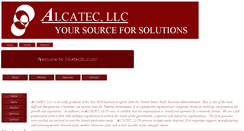 Desktop Screenshot of alcatecllc.com